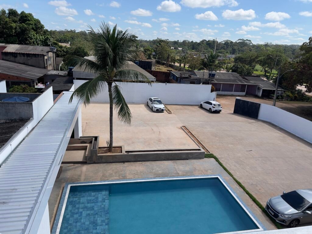 Estacionamento do Cubo Hotel em Rio Branco (AC)